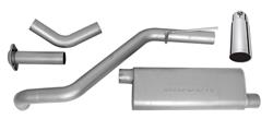 Gibson Stainless Exhaust System 05-09 Grand Cherokee 3.7L, 4.7L